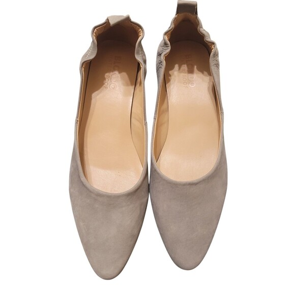 Blondo Womens Etta Fallen Rock Nubuck Waterproof Wedge Pump US 10 Pull-On - Picture 11 of 11